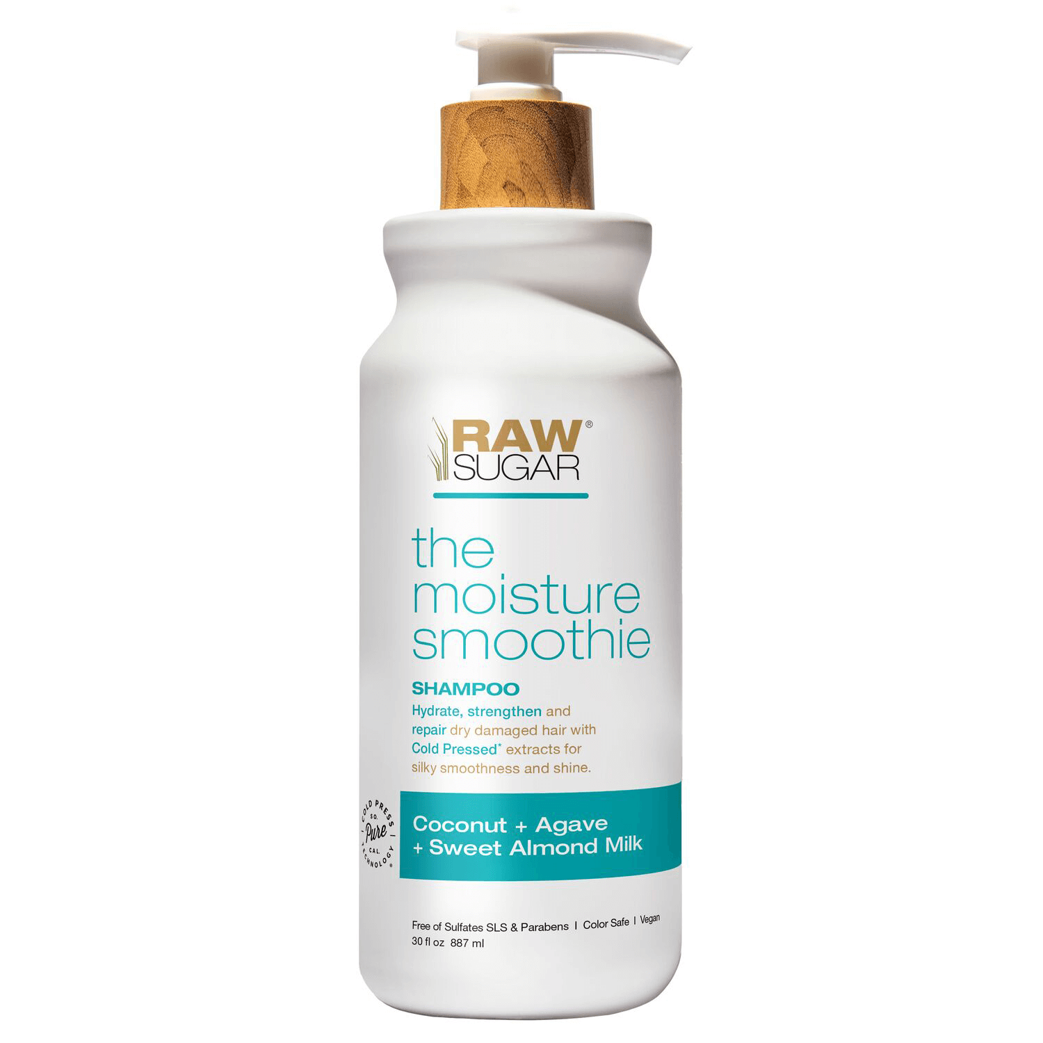 Mositure Smoothie Shampoo - Coconut + Agave + Sweet Almond Milk 30 oz