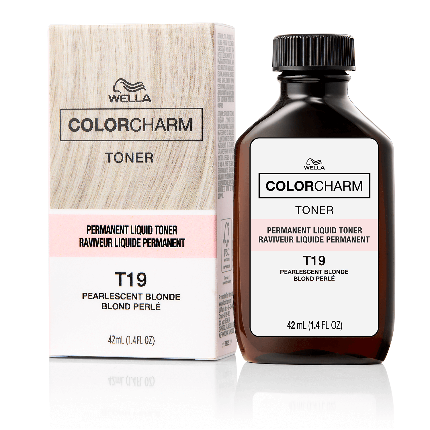 T19 Pearlescent Blonde Permanent Liquid Toner