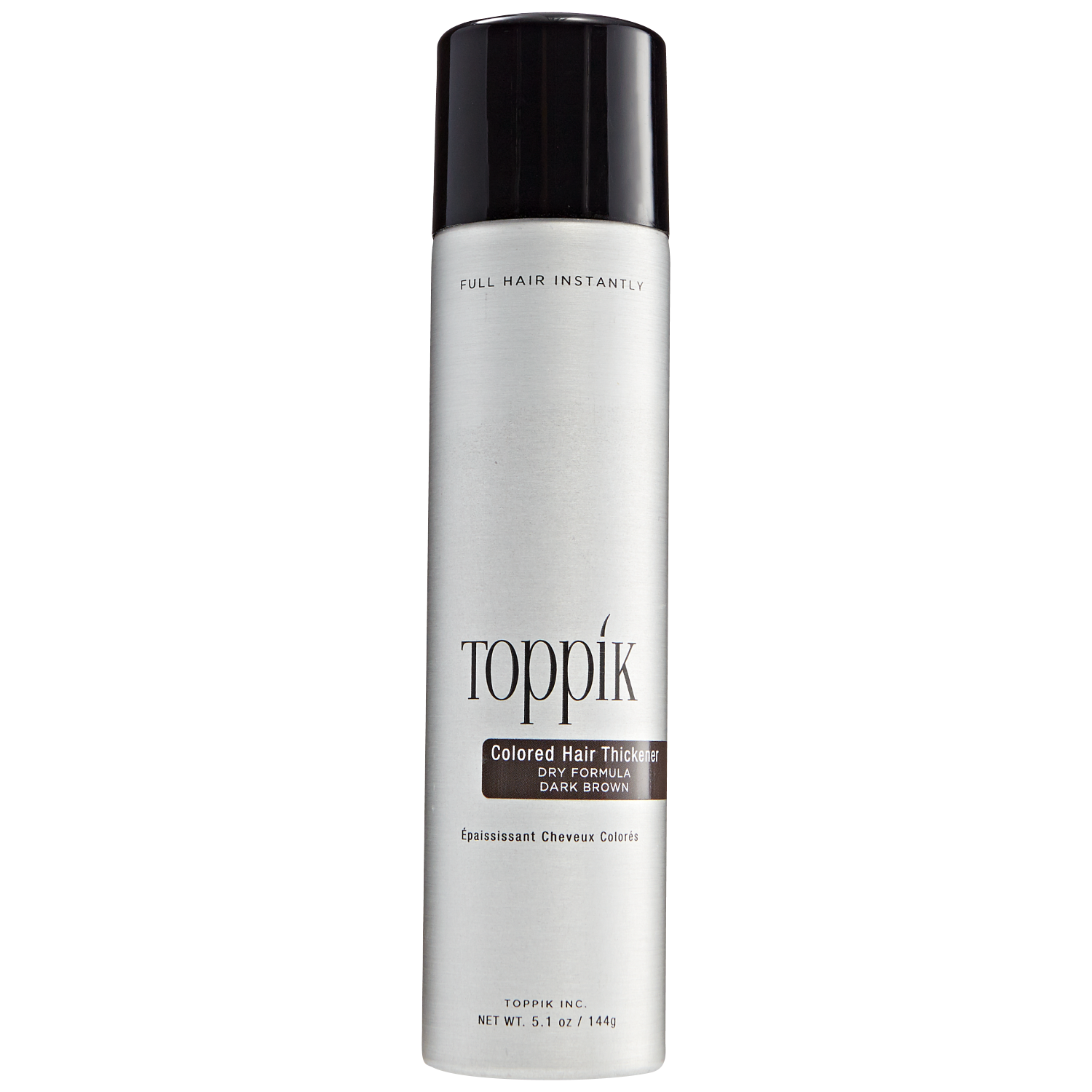 Dark Brown Thickening Colored Hair Spray 5.1 oz