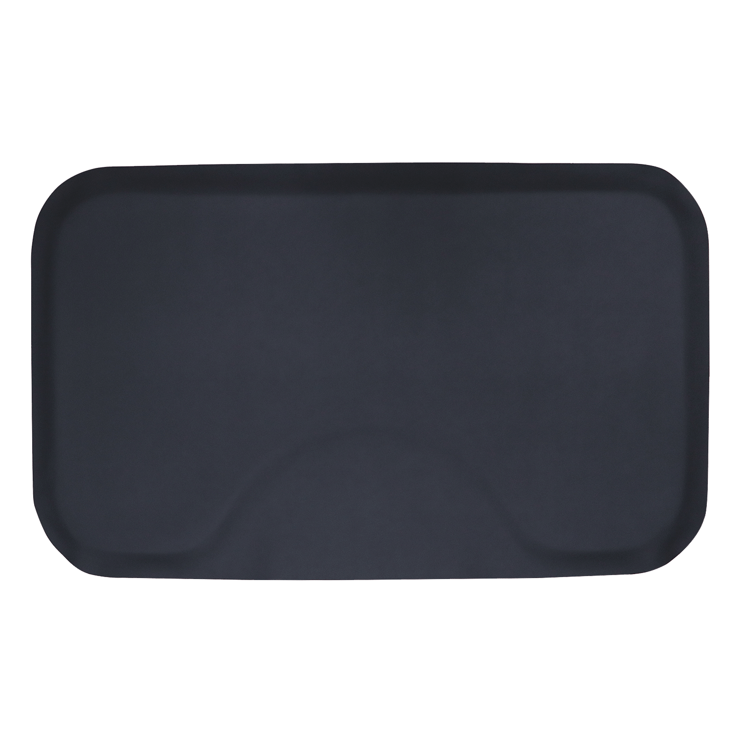 3 x 5 Black Solid Rectangle Mat