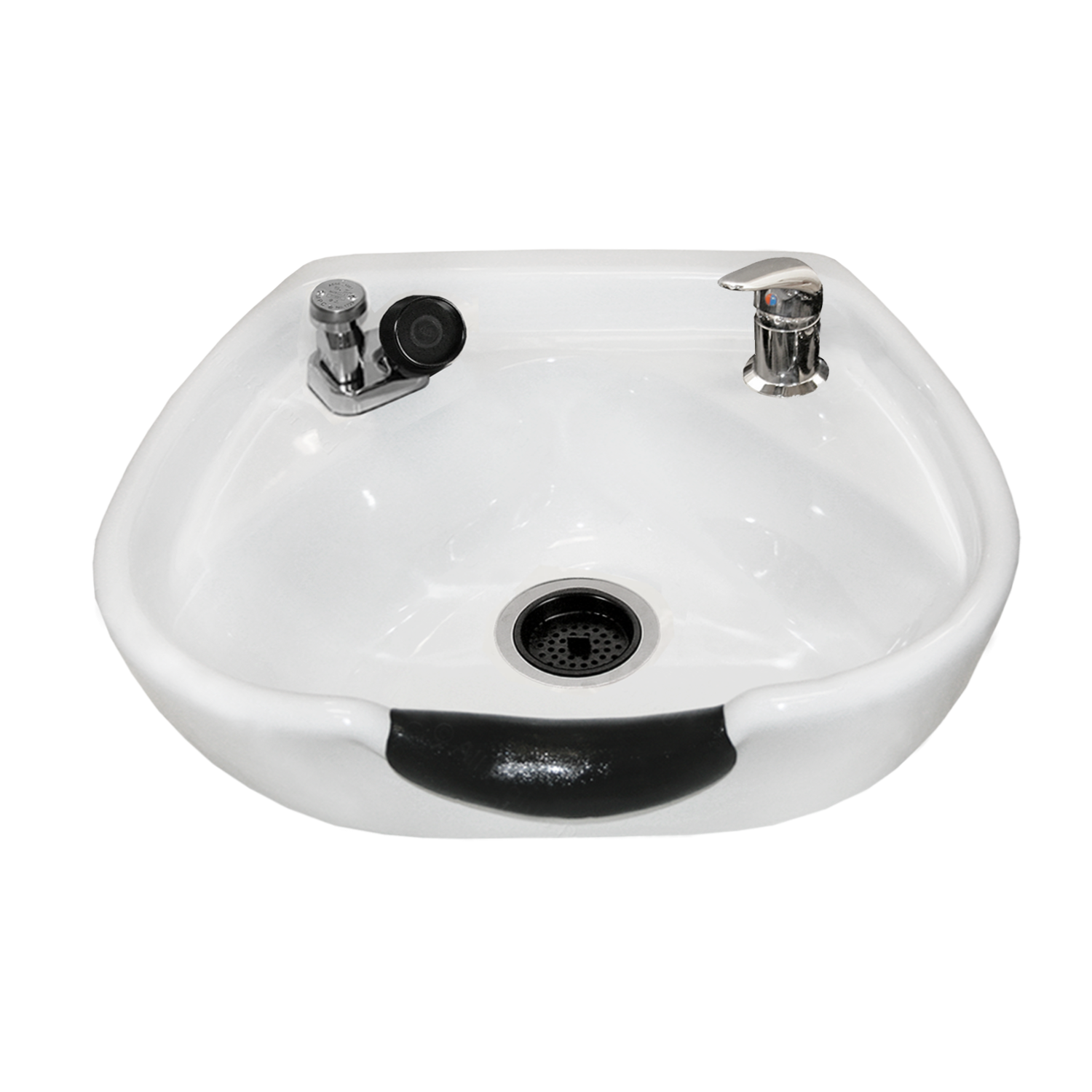 White 8100 Stationary Porcelain Shampoo Bowl